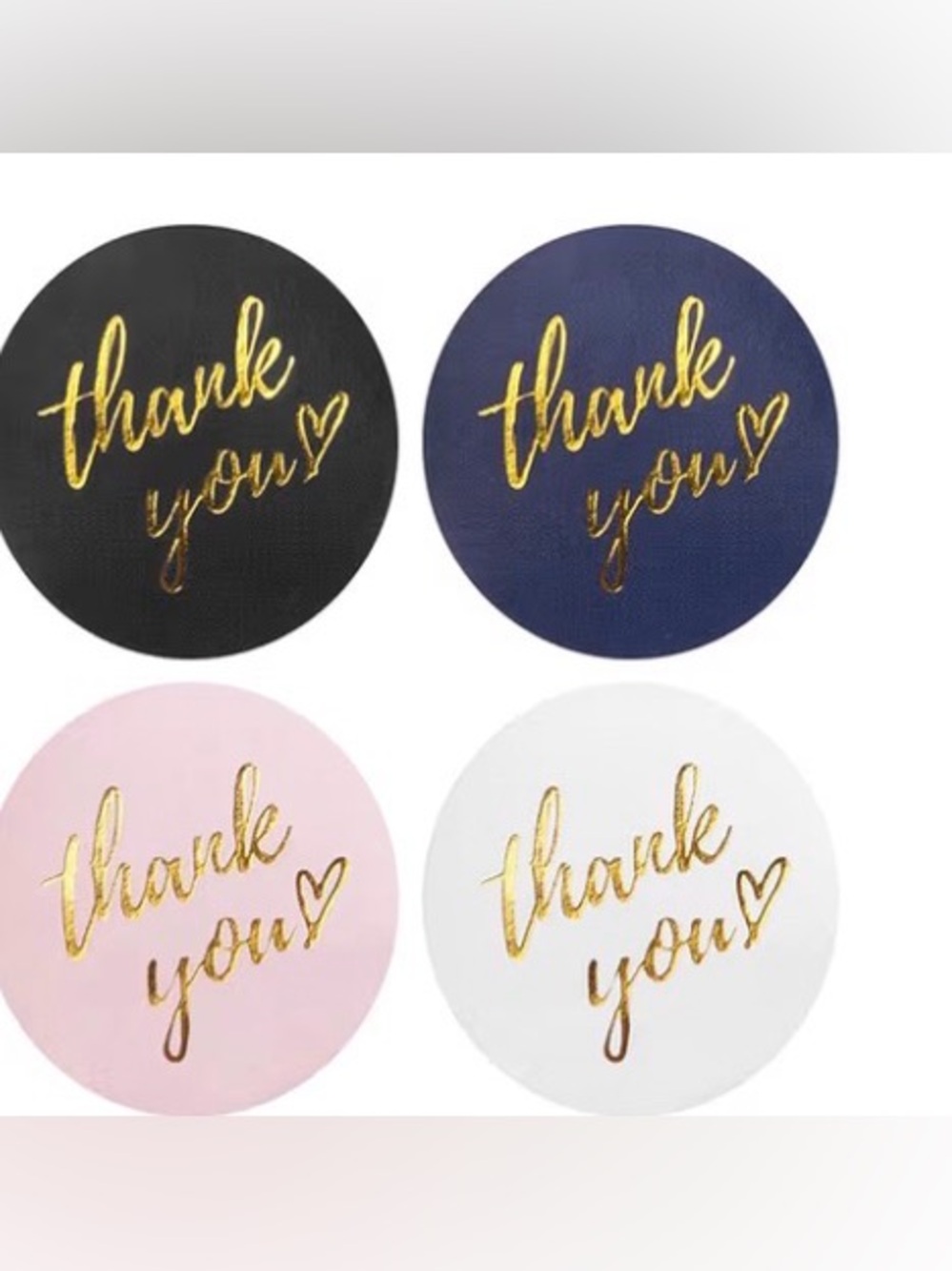 2/$13 (20)Large 20x16 White Poly Mailers Peel & Seal, Plus 500 Thank You Sticker